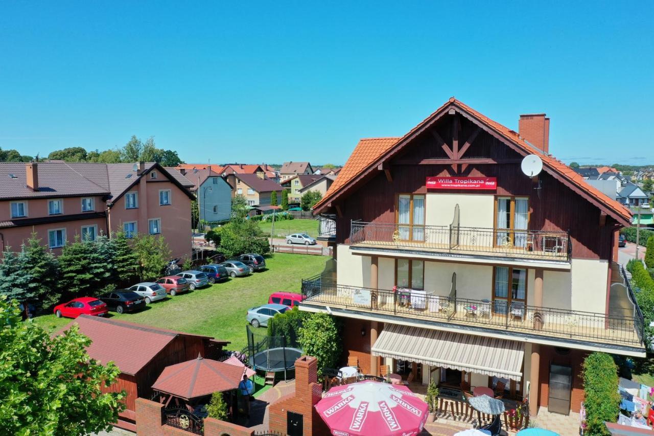 Villa Tropikana Łeba Kültér fotó